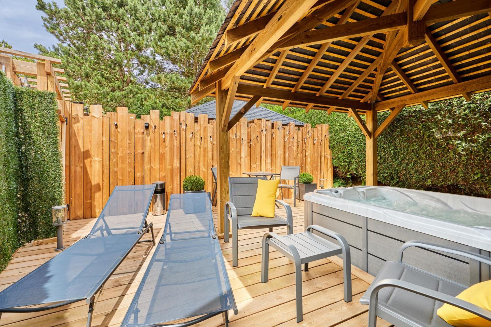 Domaine Du Gros Chene - Terrasses Avec Jacuzzis Privatifs Appartement Ablon Buitenkant foto